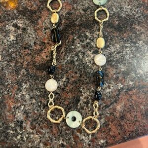 Multiple color necklace